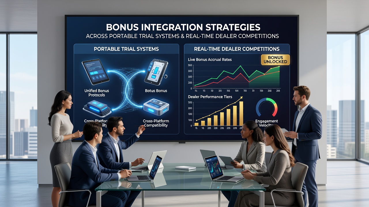 Live dealer table interface showing integrated bonus notifications from mobile trials