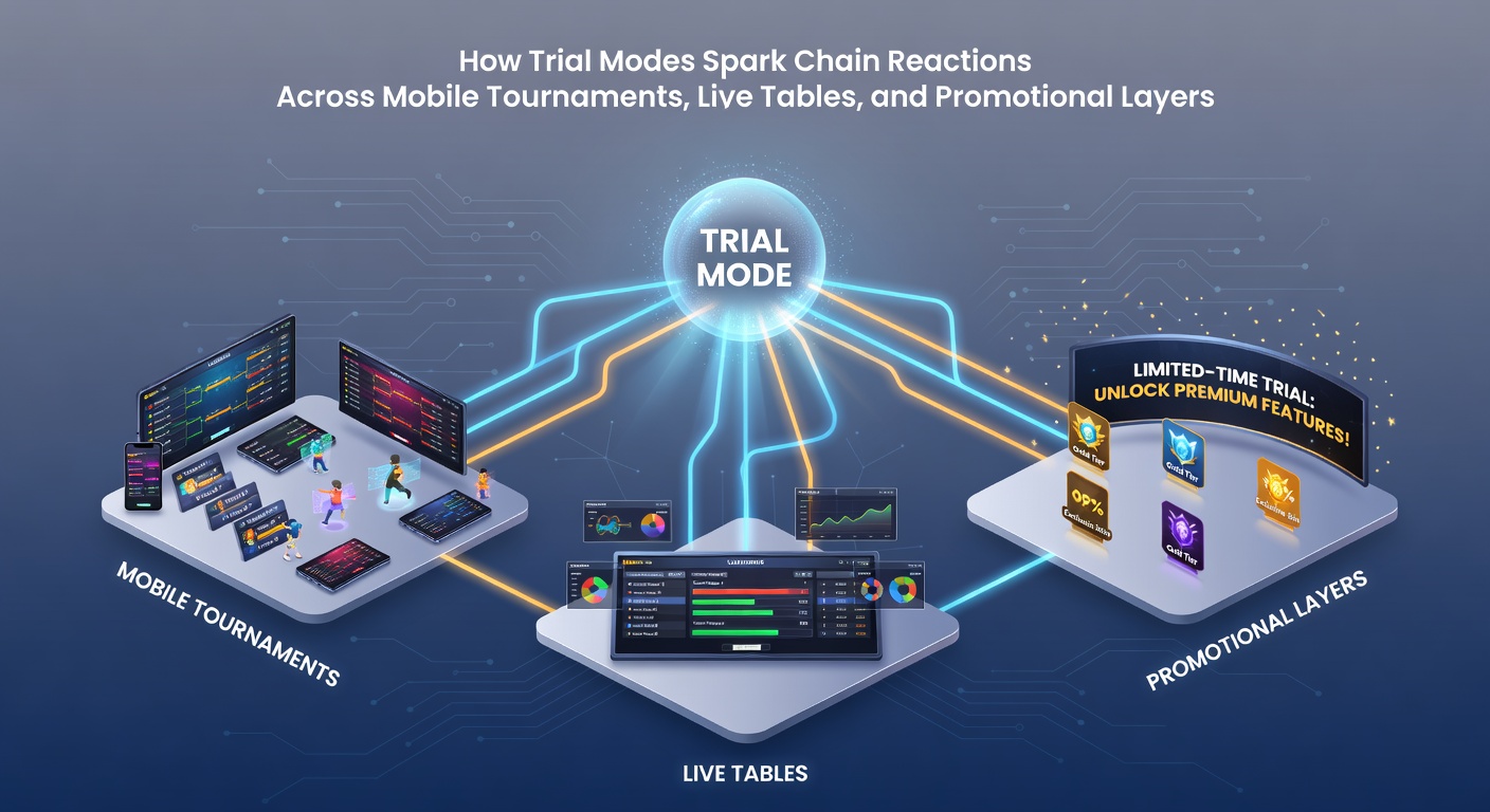 Live dealer table interface connected to ongoing mobile tournament progress and active promotional reward tiers