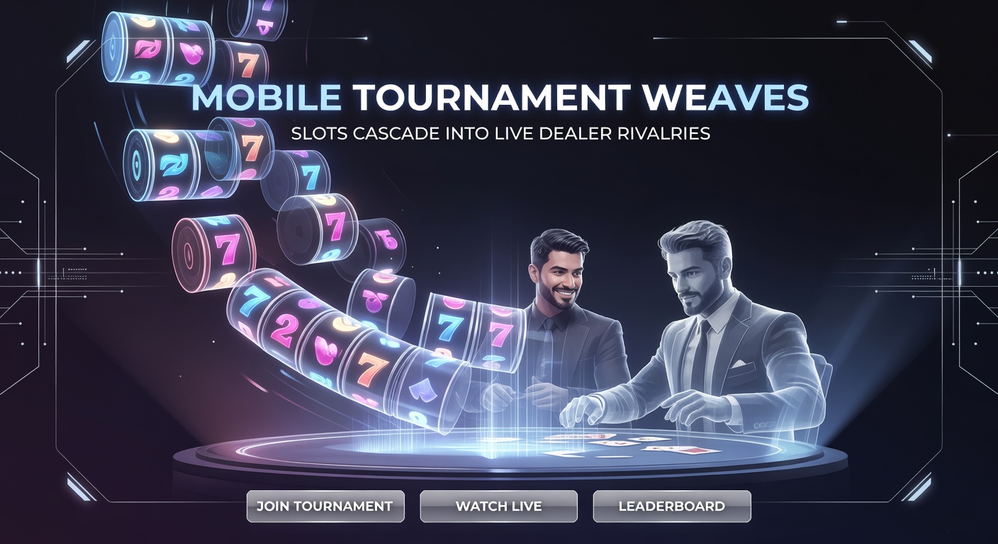 Live dealer at a high-stakes roulette table with mobile tournament overlay showing cascading slot points converting to chips