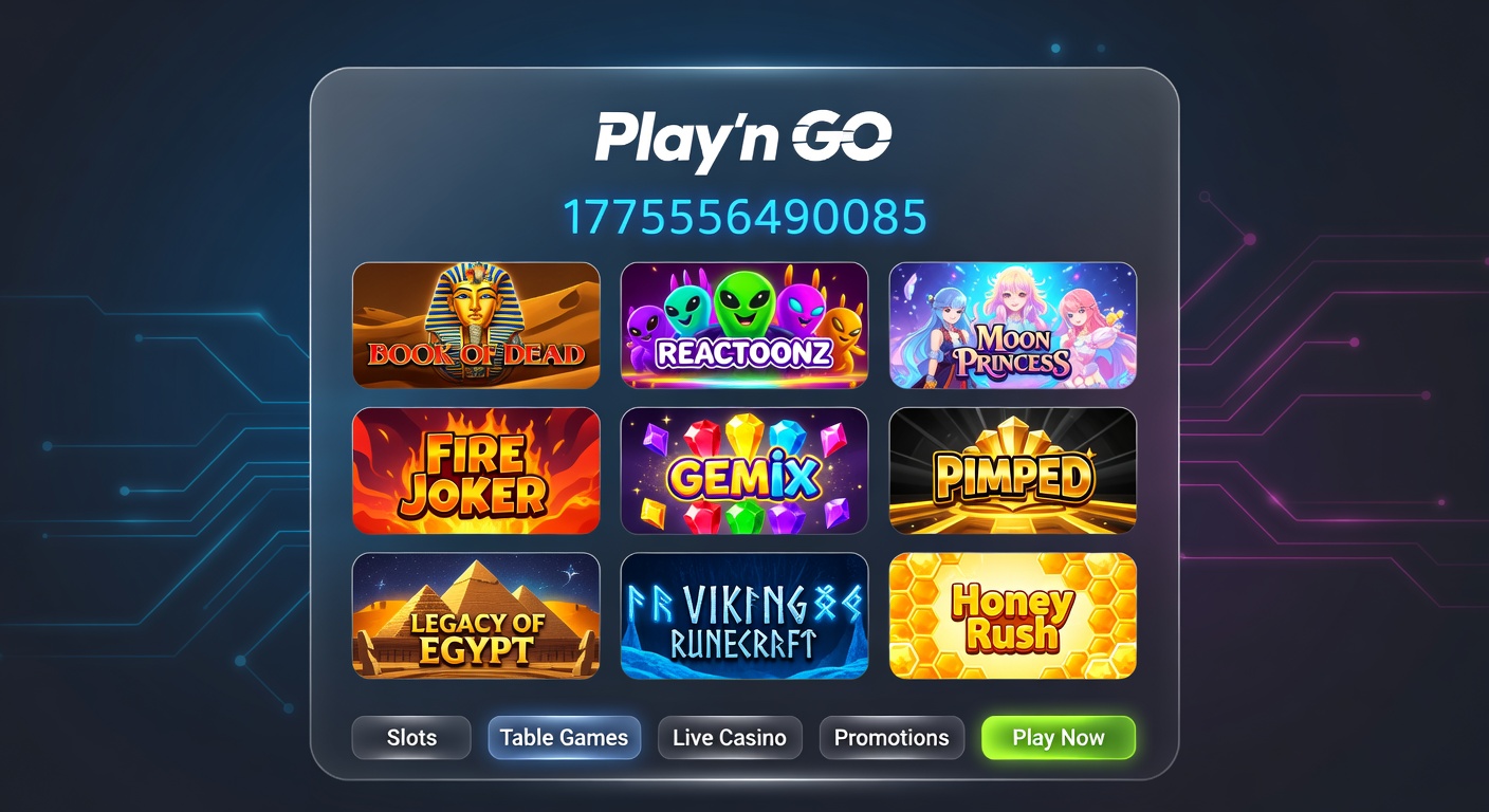 Close-up of Play'n GO slot gameplay with cascading symbols and bonus activations in action
